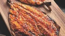 Gochujang-Glazed Grilled Mackerel