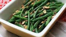 Green Beans Almondine