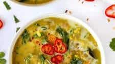 Green Coconut Curry Lentil Soup