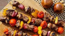 Grilled Beef & Vegetable Kebabs