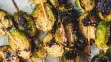 Grilled Brussels Sprouts Skewers