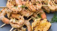 Grilled Dill Shrimp Skewers