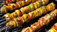 Grilled Italian Chicken Kabobs