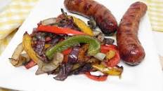 Grilled Italian Sausage with Peppers and Onions