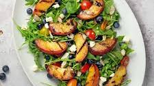 Grilled Peach Salad