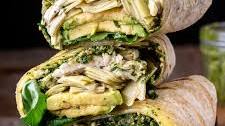 Grilled Pesto Chicken Wraps