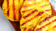 Grilled Pineapple with Brown Sugar and Honey