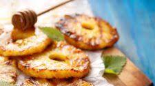 Grilled Pineapple with Honey Drizzle