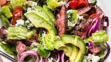 Grilled Steak Salad with Blue Cheese Dressing