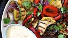 Grilled Vegetables Platter