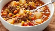 Ground Beef Vegetable Soup