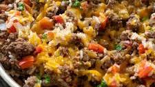 Ground Beef and Rice Skillet Dinner