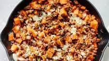 Ground Turkey Sweet Potato Skillet