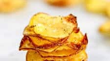 HOMEMADE BAKED POTATO CHIPS