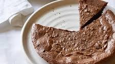 Hazelnut and Chocolate Pie with Vanilla Whipped Cream