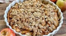 Healthy Apple Crisp