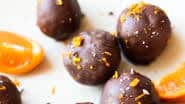 Healthy Dark Chocolate Orange Truffles