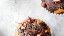 Healthy Marbled Chocolate Pumpkin Muffins