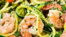 Healthy Shrimp Scampi with Zucchini Noodles