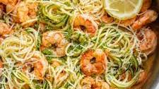 Healthy Shrimp Scampi with Zucchini Noodles