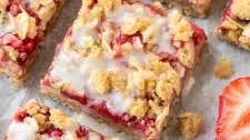 Healthy Strawberry Oatmeal Bars