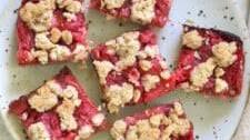 Healthy Strawberry Oatmeal Bars