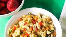 Healthy Veggie Egg Scramble