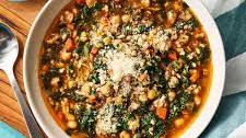 Hearty Chickpea & Spinach Stew