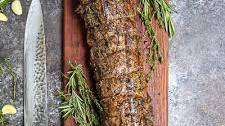 Herb Crusted Grilled Beef Tenderloin