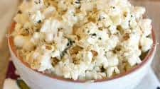 Herbed Garlic-Parmesan Popcorn