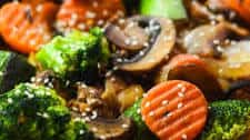 Hibachi Vegetables in 20 Minutes
