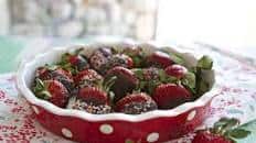 Homemade Chocolate Covered Strawberries