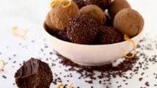 Homemade Chocolate Orange Truffles