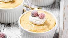 Homemade Eggnog Pudding