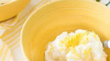 Homemade Lemon Ice Cream