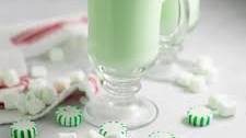Homemade Mint White Hot Chocolate