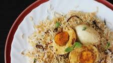 Hyderabadi Egg Dum Biryani