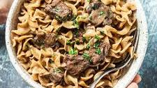 Instant Pot Beef Stroganoff Recipe