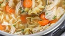 Instant Pot Chicken Noodle Soup