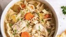 Instant Pot Chicken Noodle Soup