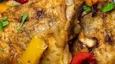 Italian Chicken with Peppers and Onions