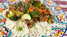 Italian Ground Beef and Vegetable Skillet