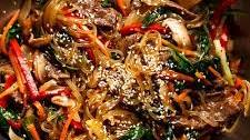 Japchae - Korean Noodles