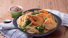 Kare-Kare Made Lighter with Shrimp