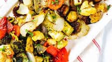 Keto Roasted Vegetables