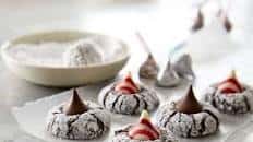 Kisses Peppermint Brownie Drops