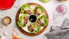 Korean-style Bulgogi Beef Lettuce Wraps