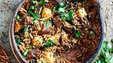 Lamb biryani