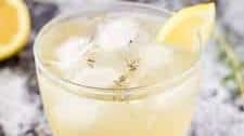 Lavender Lemon Sparkler Cocktail