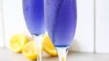 Lavender Lemonade Mimosas